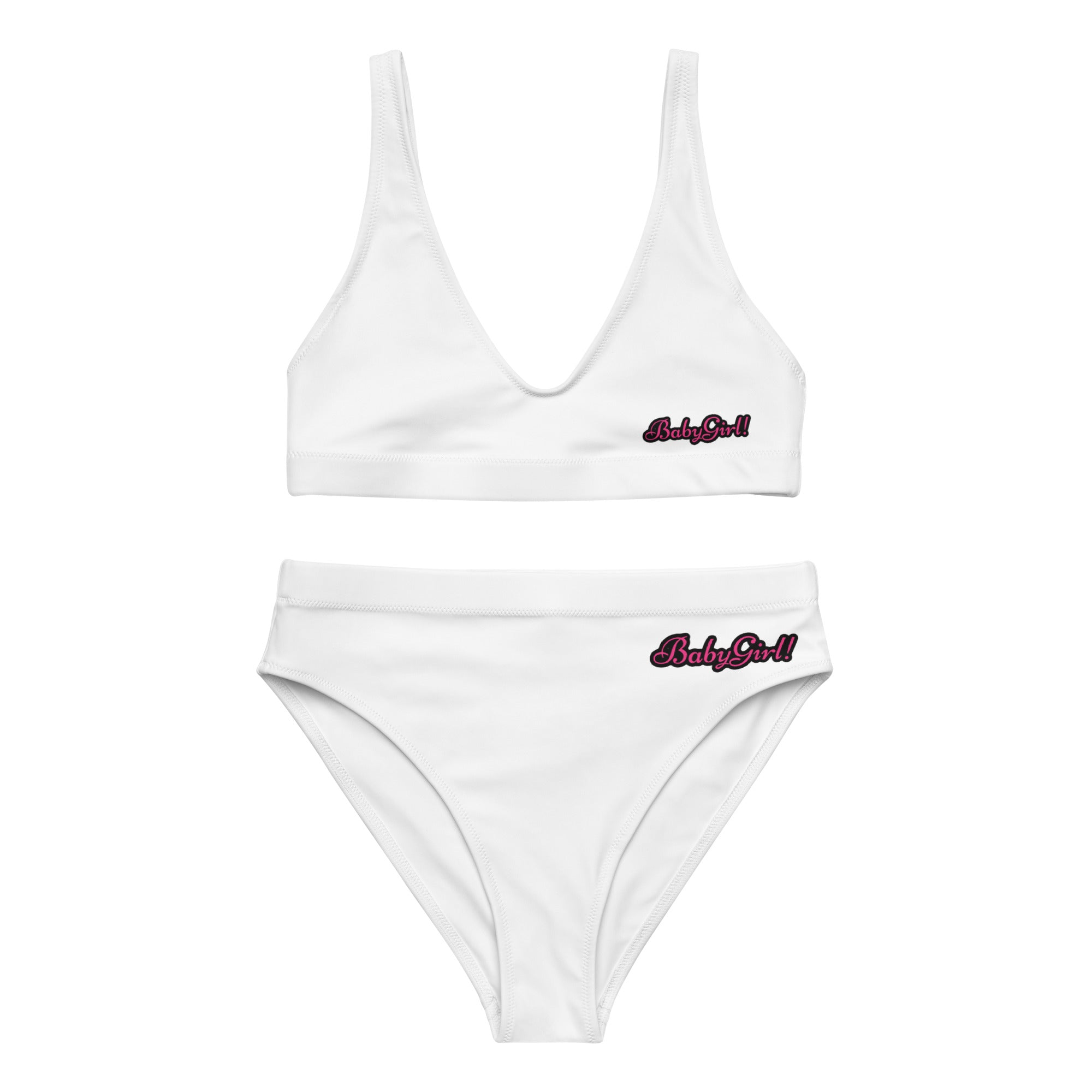 “BabyGirl!” high-waisted bikini