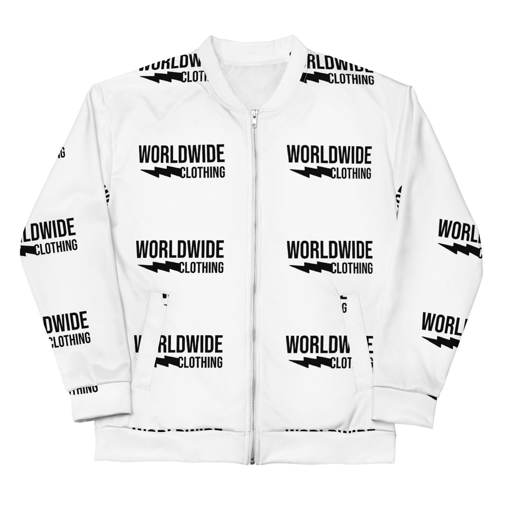"Worldwide" All Over Print Unisex Bomber Jacket