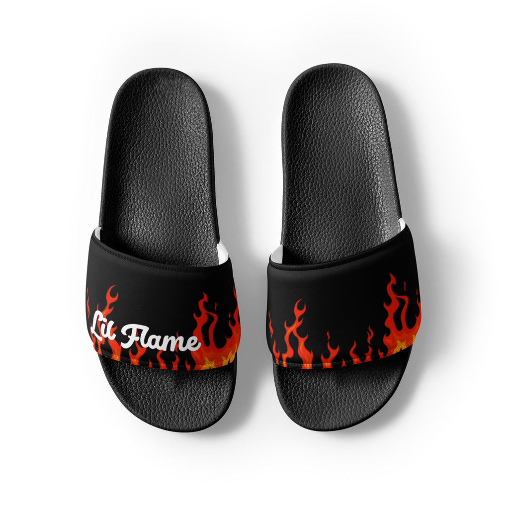 "Lil Flame" Black Slides
