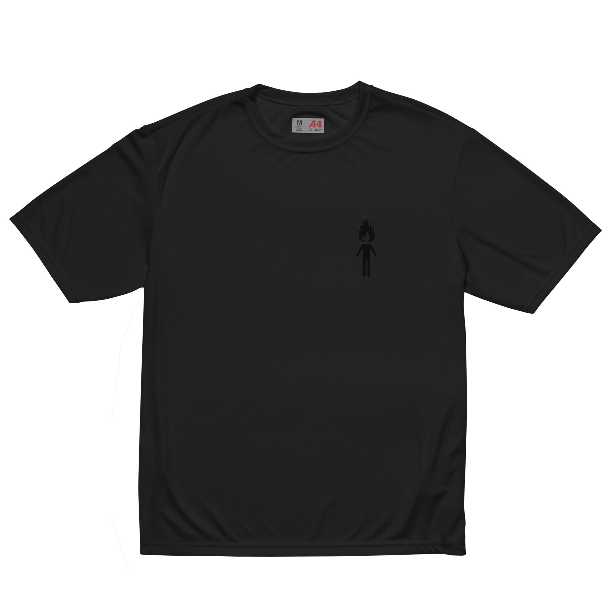 “Lil Flame” performance crew neck t-shirt