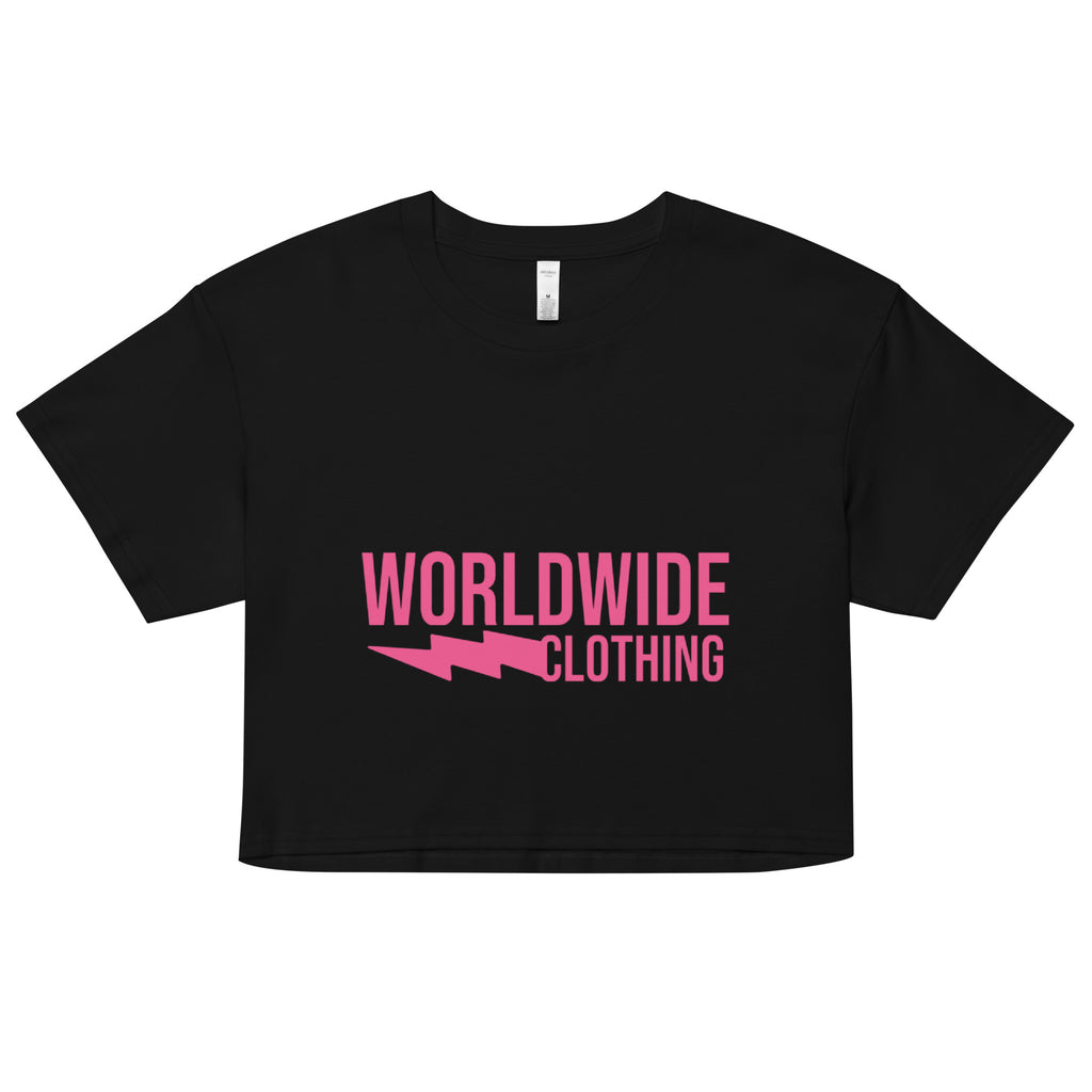 Breast cancer awareness Worldwide women’s crop top