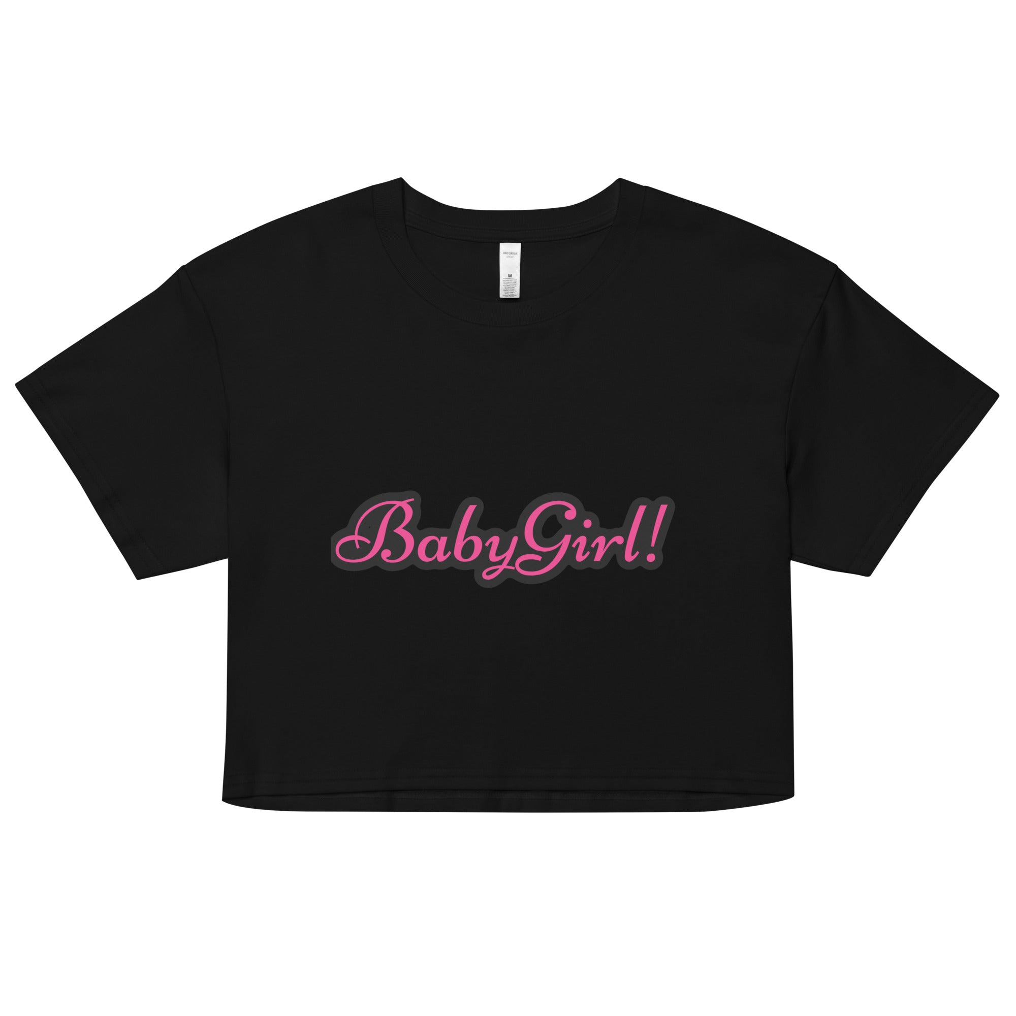 “BabyGirl!” Women’s crop top