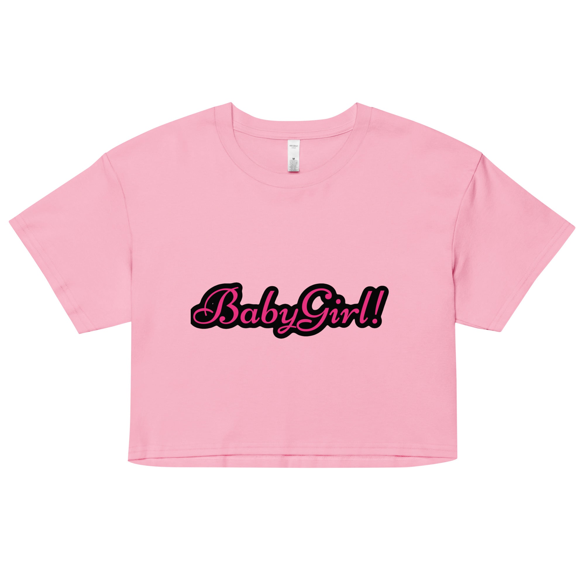 “BabyGirl!” Women’s crop top